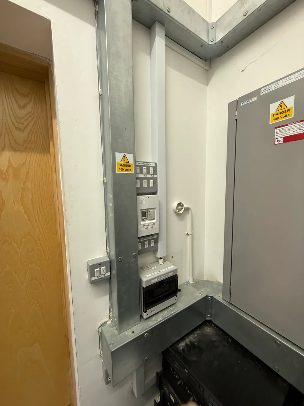 Labelled lighting controls and distribution equipment